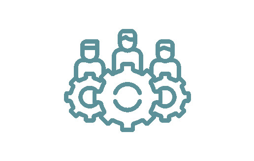 Icon digitales Teamwork