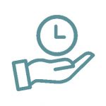 Icon Zeit sparen