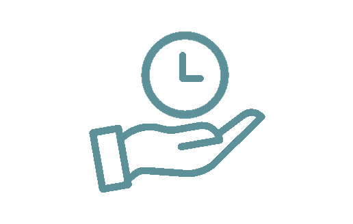 Icon Zeit sparen