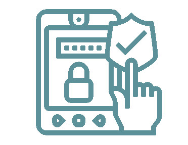 Icon Digitale Übersicht Petrol