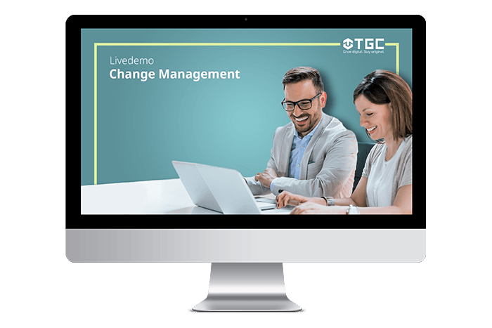 Live-Demo zu Software für digitales Change Management