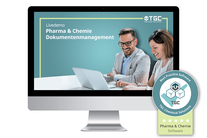 Live-Demo von Software für digitales Dokumentenmanagement in Pharma und Chemie