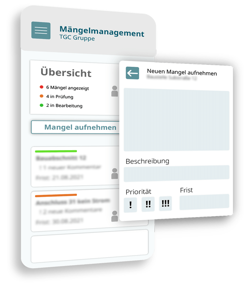 Digitales Mängelmanagement